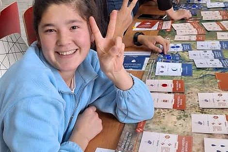 Water resources management: KRSU and KNAU students took part in the interactive game Nexus
